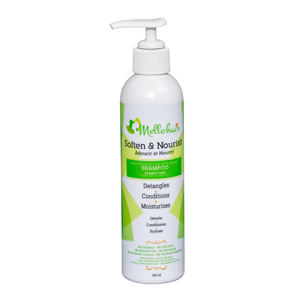 Soften & Nourish: Moisturizing & Detangling Shampoo